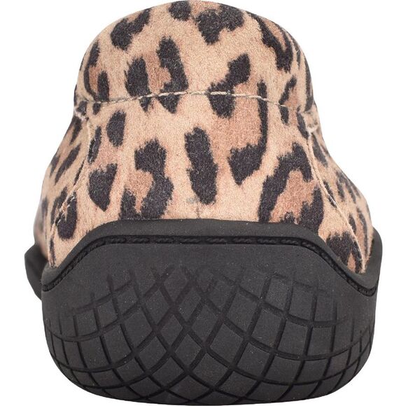 Easy Spirit Gabbie Women's Suede Leopard Print Slip On Ballet Flats NWT - Picture 4 of 5